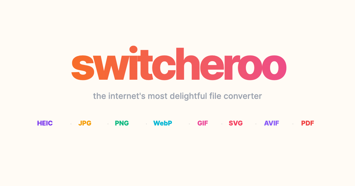 switcheroo — switch your files up